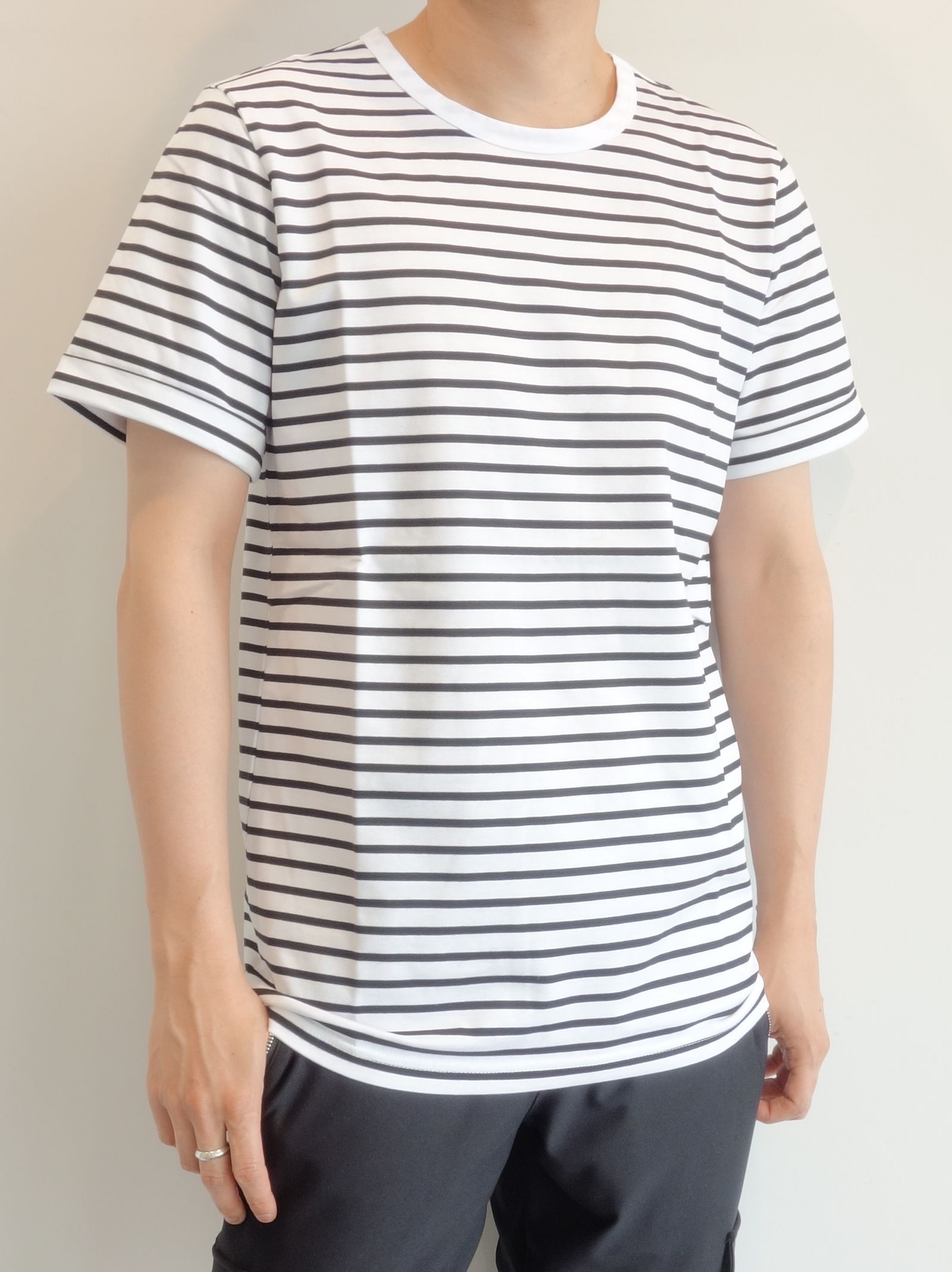ROLL UP JERSEY TEE / RC19-T-006 / ボーダーTシャツ ※