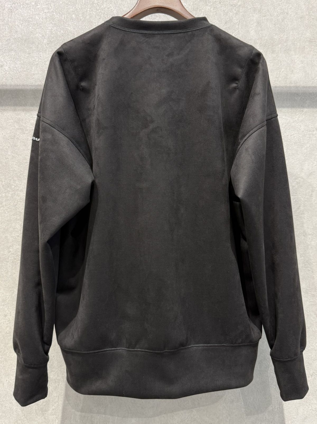 SUEDE DROP TRAINER / RC38-C-005 / スエードトレーナー / ブラック