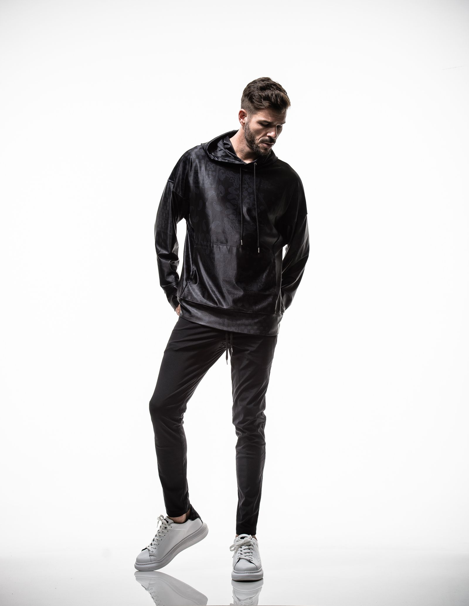 【※期間限定販売※】 BANDANA RUSH LOOSE HOODIE / RC19-C-003 / ラッシュガードパーカー