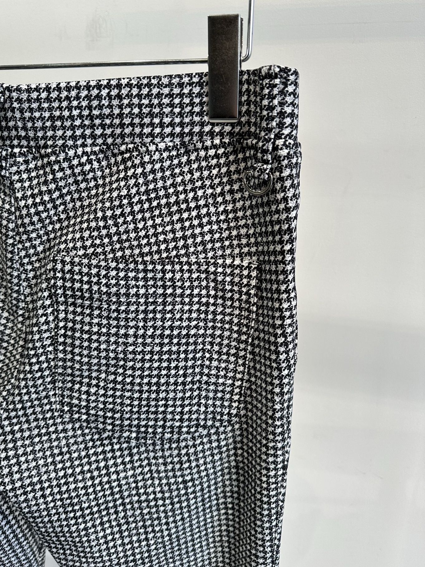CHRIS EASY HEAT TUCK PANTS / RC30-ST-016HT / 裏起毛タックパンツ / 千鳥柄