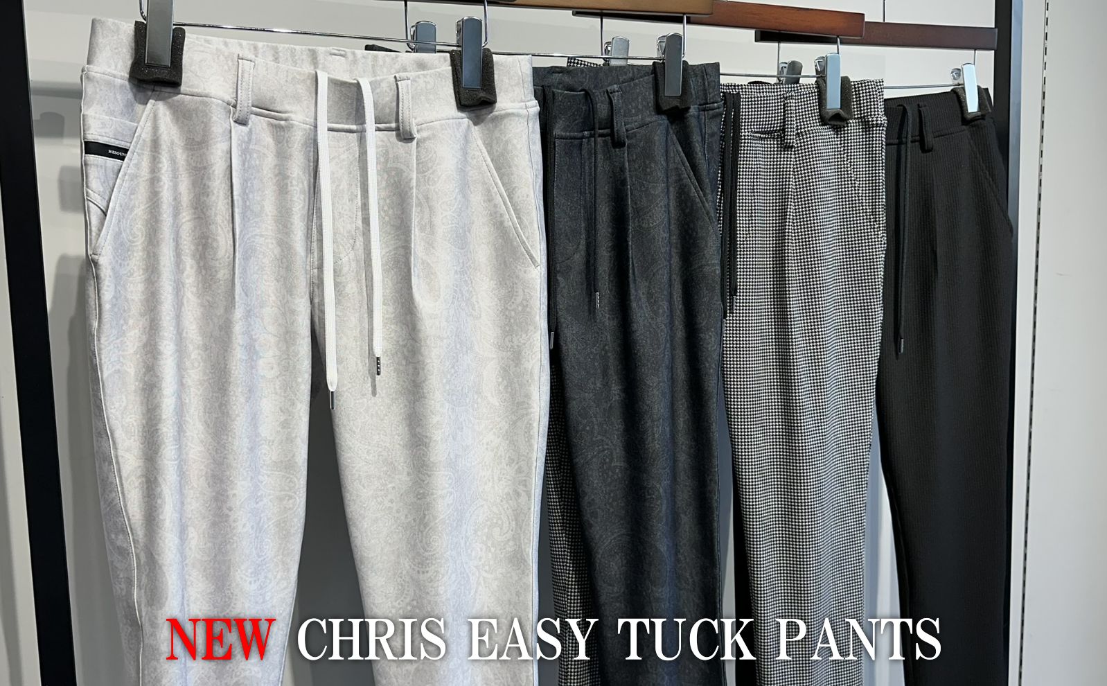 リサウンドクロージング イージータックパンツ | LUKE