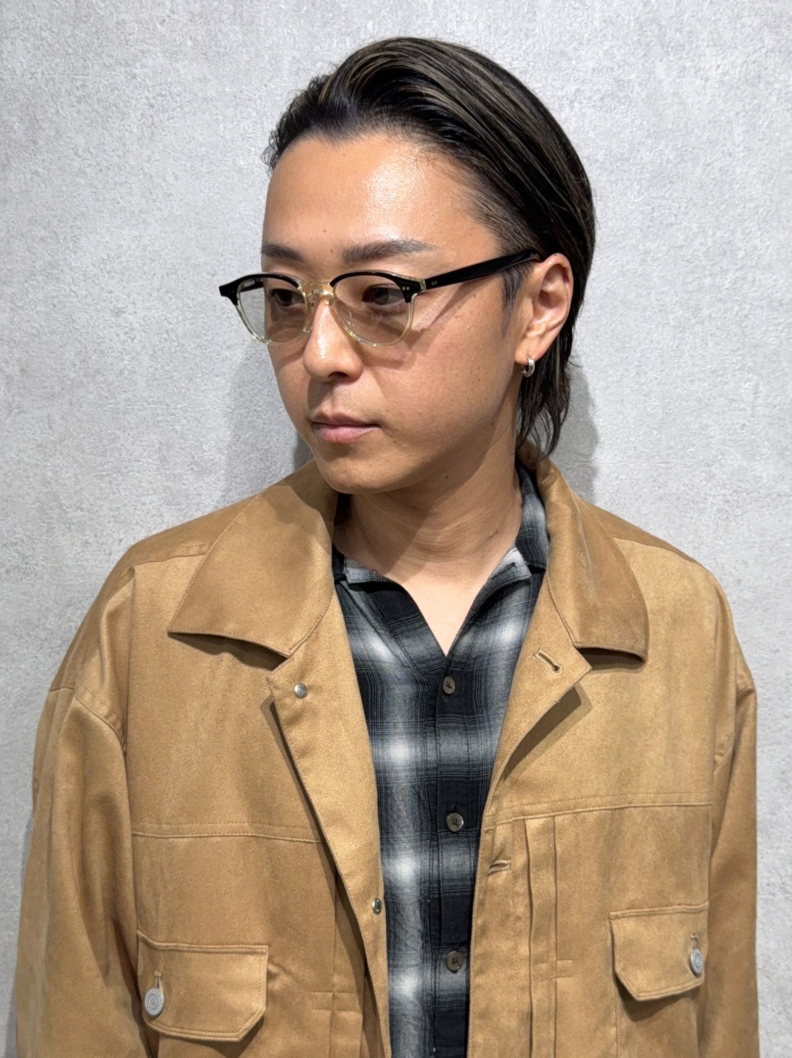 NEW. ALLEN II C-2 / サングラス / ブラック×クリア