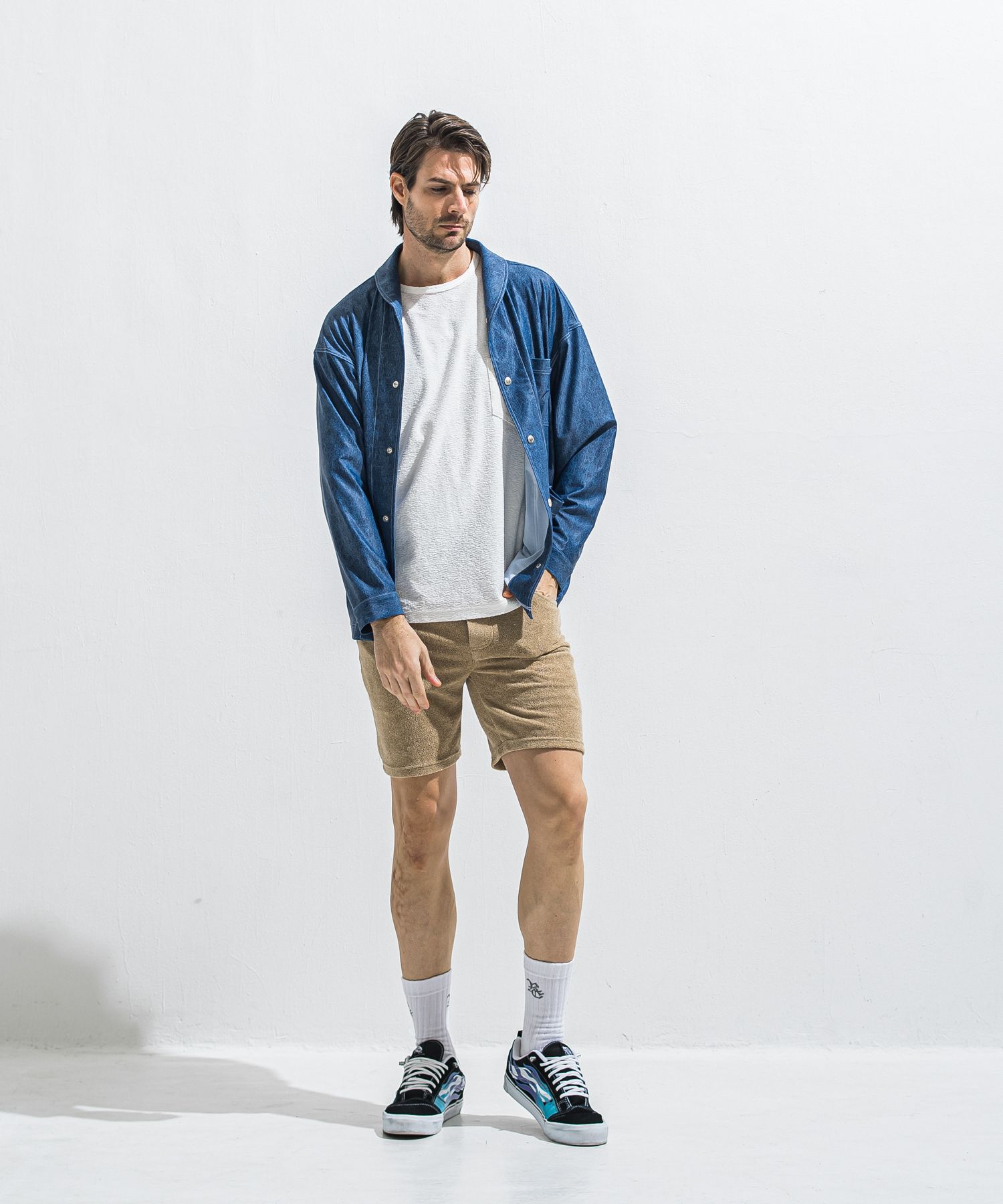 VINTAGE PILE SHORTS / RC40-HP-001 / パイルショーツ / ベージュ (5月中旬入荷予定)