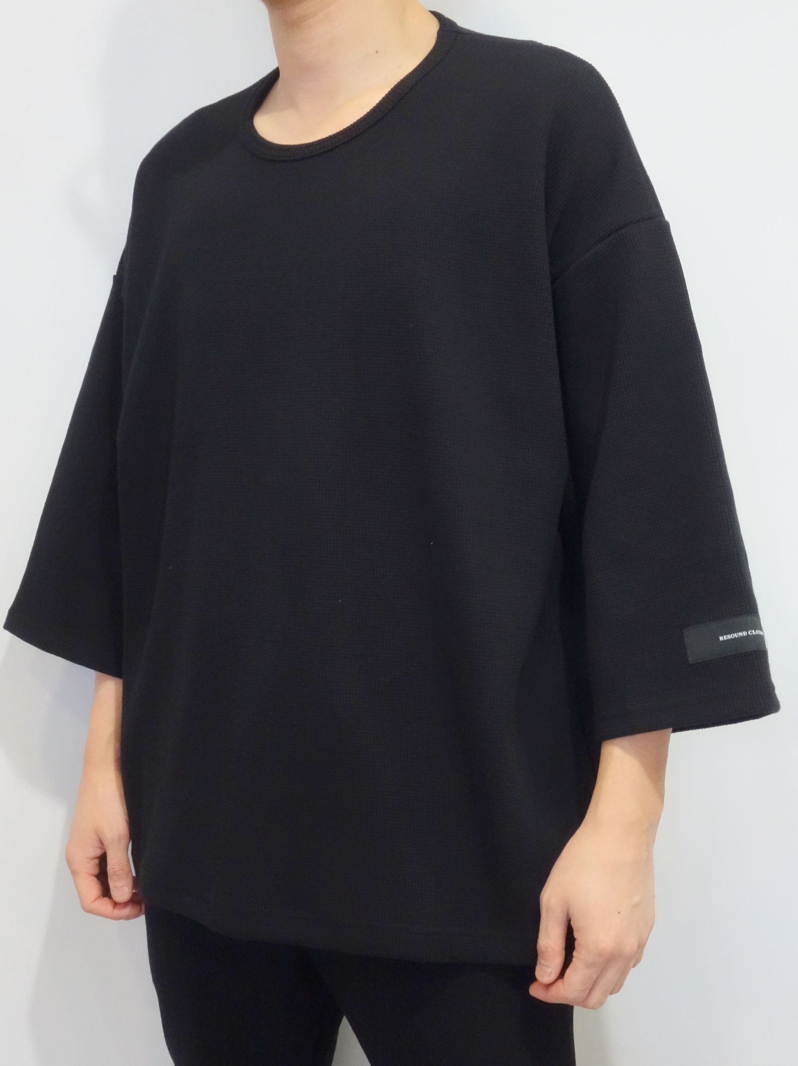 THREE-QUARTER SLEEVE WAFFLE T / RC23-C-001 / 七分袖サーマルTシャツ