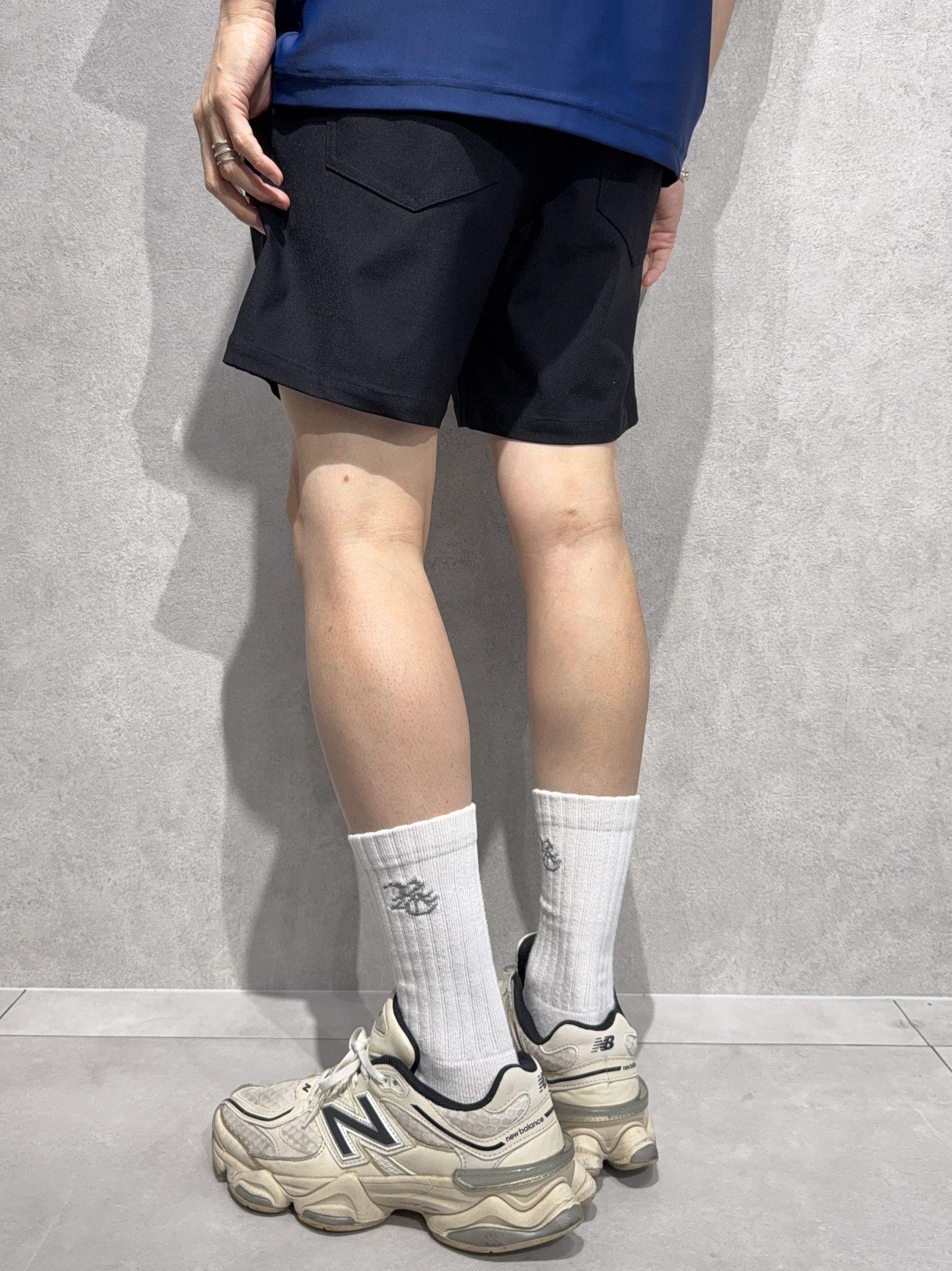 TV NYLON SHORTS / RC36-HP-004 / リラックスナイロンショーツ / ブラック