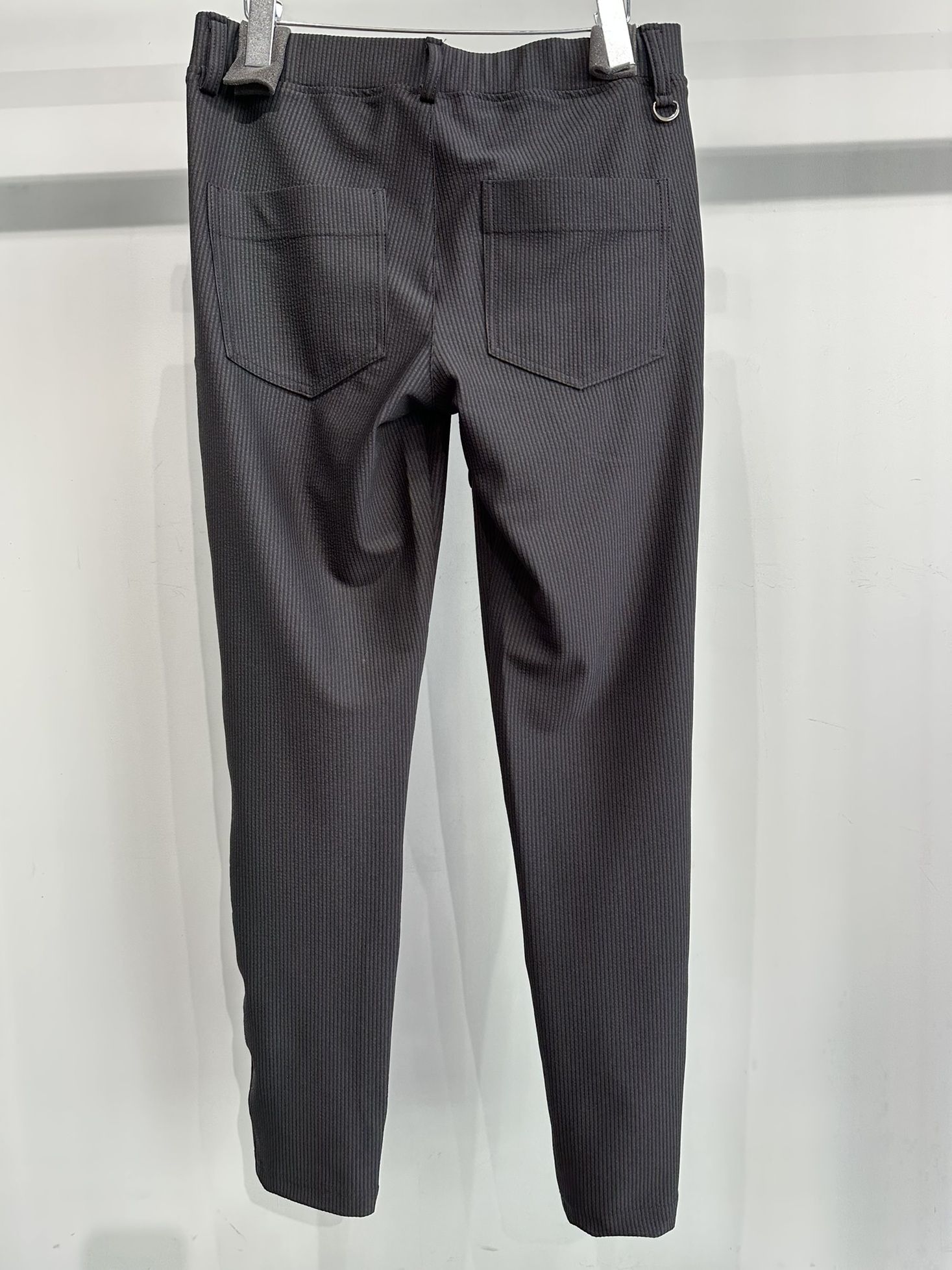 CHRIS EASY TUCK PANTS / RC35-ST-016T / シアサッカーイージータックパンツ / ブラック