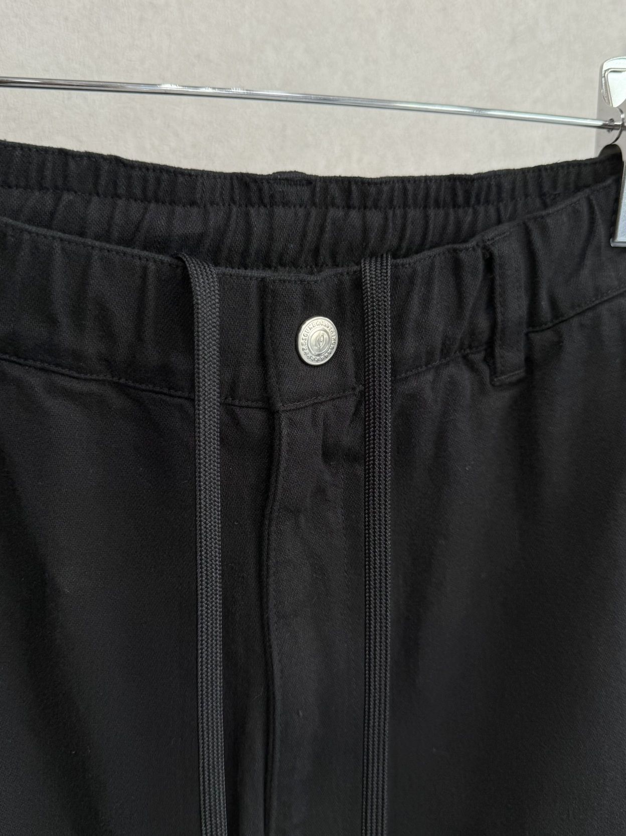 DOUBLE KNEE PT / RC39-ST-041 / ダブルニーワイドデニムパンツ / ブラック