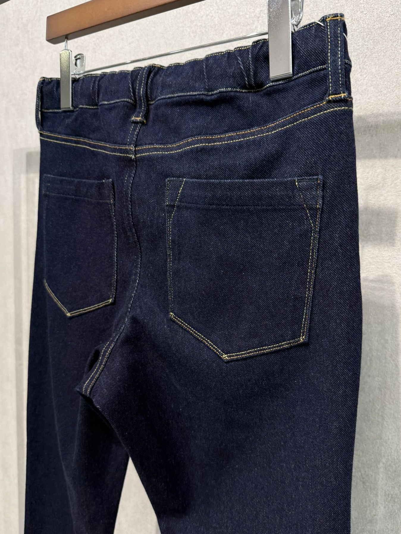 MICK DENIM JERSEY / BASIC-ST-020 / デニムジャージテーパードパンツ / インディゴワンウォッシュ
