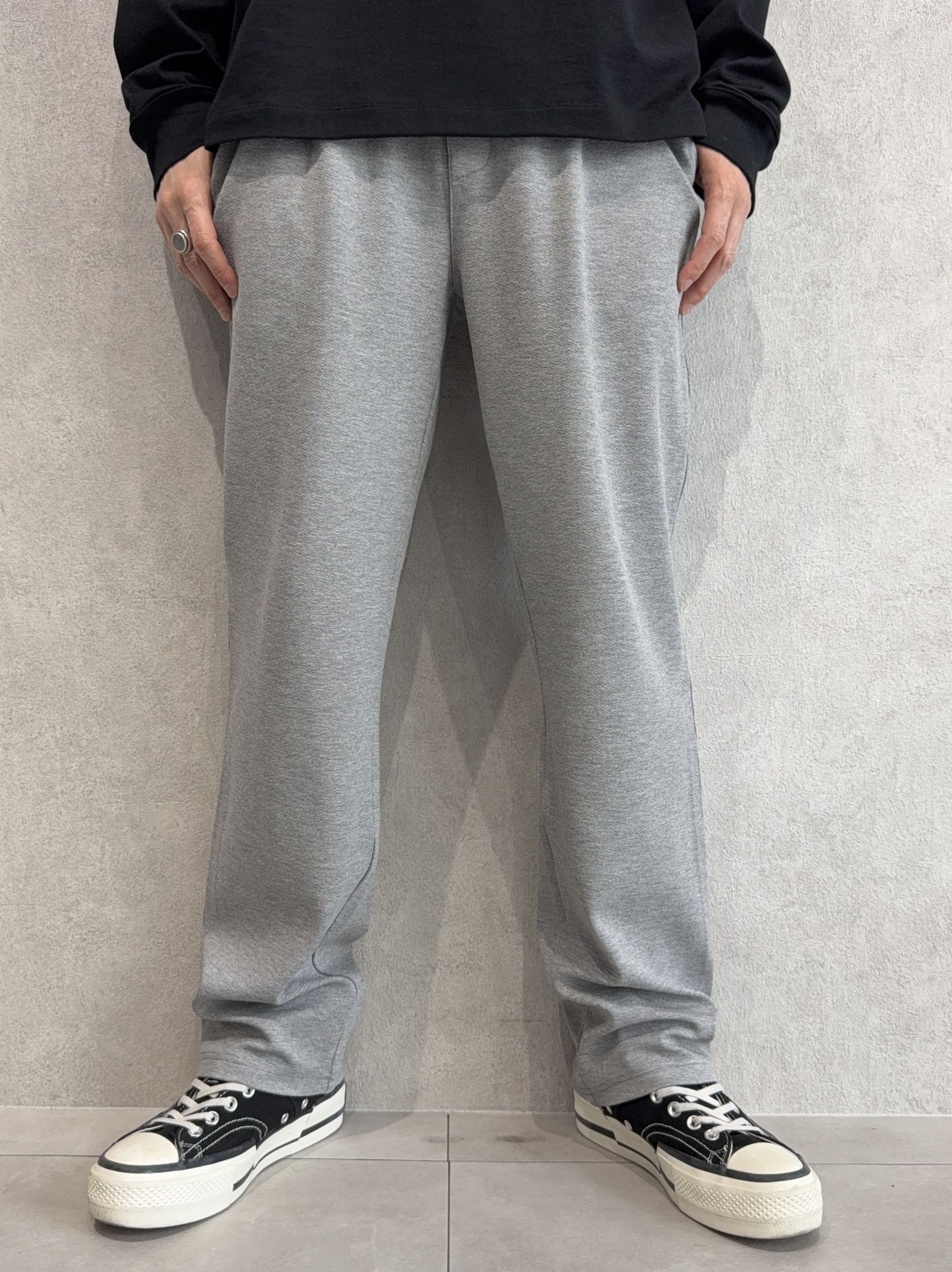 CHRIS EASY WIDE TUCK PANTS / RC41-ST-016WT / セミワイドタックパンツ / ブリスターグレー