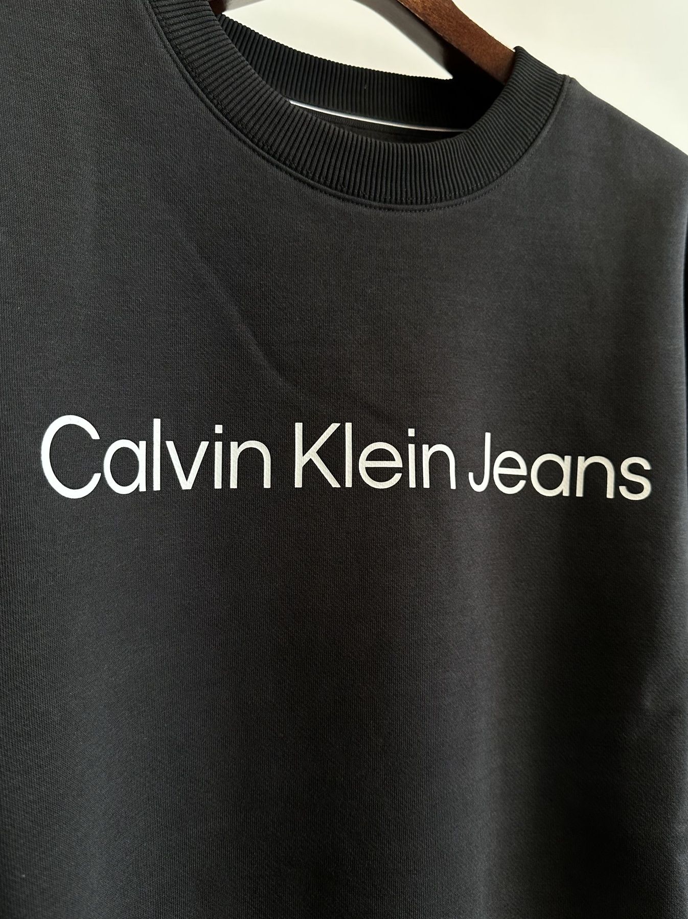 Calvin Klein - ロゴ クルーネック 裏起毛スウェットトレーナー
