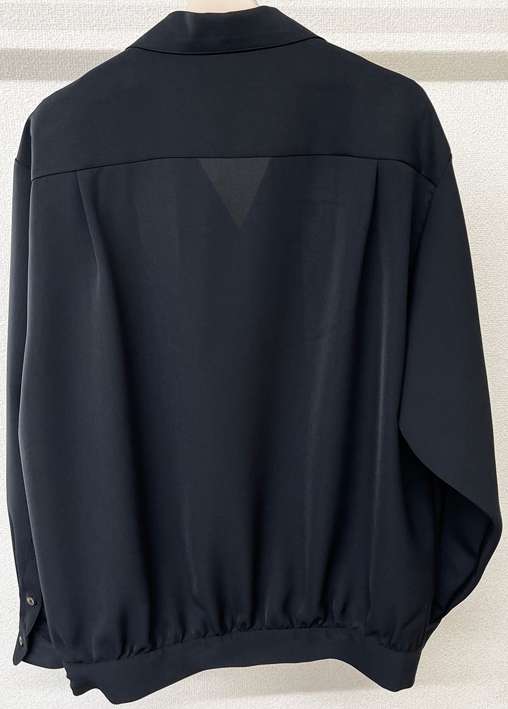ROCKA PAINT LONG SLEEVE SHIRT / OR2-SH-002 / 長袖シャツ / ブラック×ホワイト (6月中旬入荷予定)