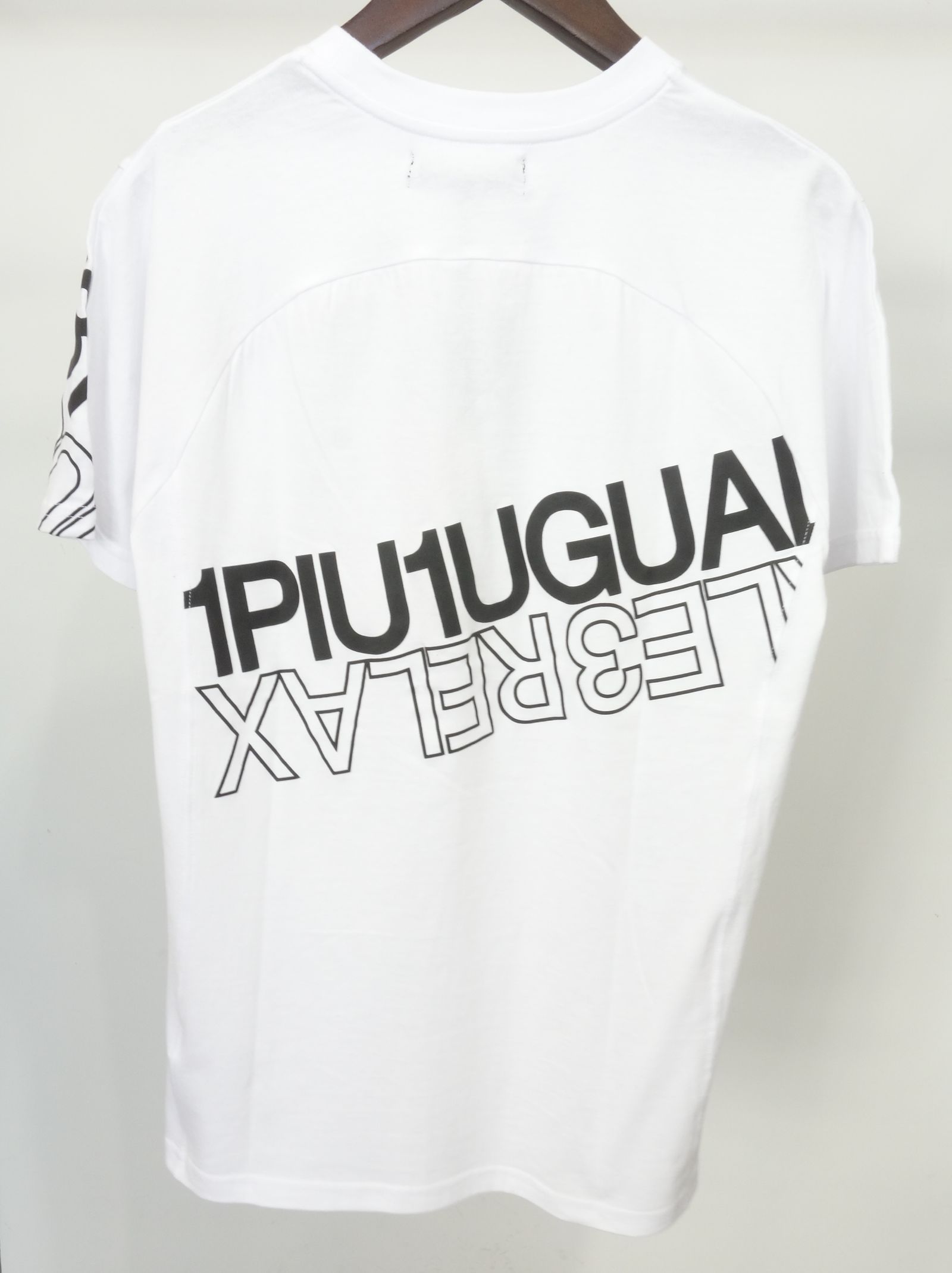 ハイデンシティダブルロゴ半袖Tシャツ / ust-21001