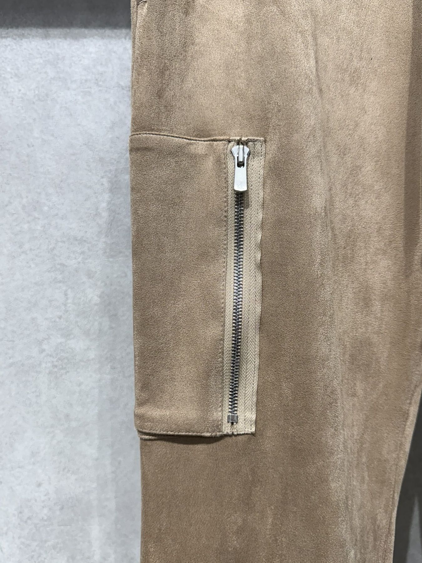 DAVID CARGO PANTS / RC38-ST-040 / スエードワイドカーゴパンツ / ブラウン