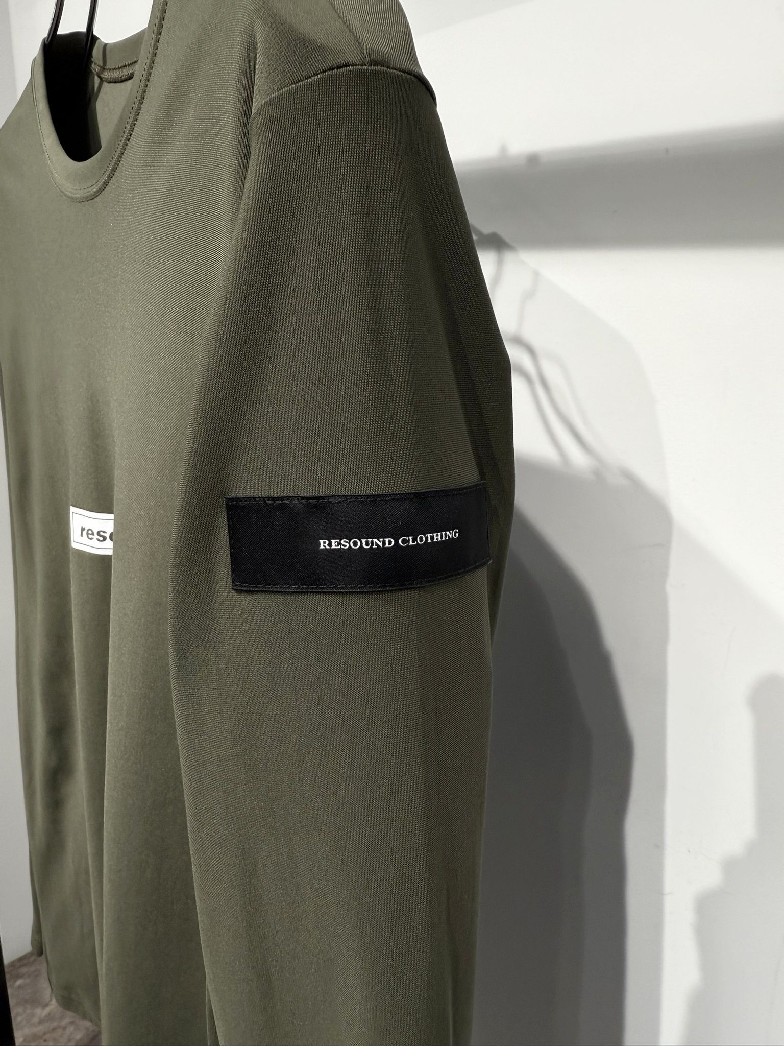 【LUKE別注】 NYLON LONGSLEEVE TEE / RC35-T-010LUKE / ナイロン長袖Tシャツ / カーキ