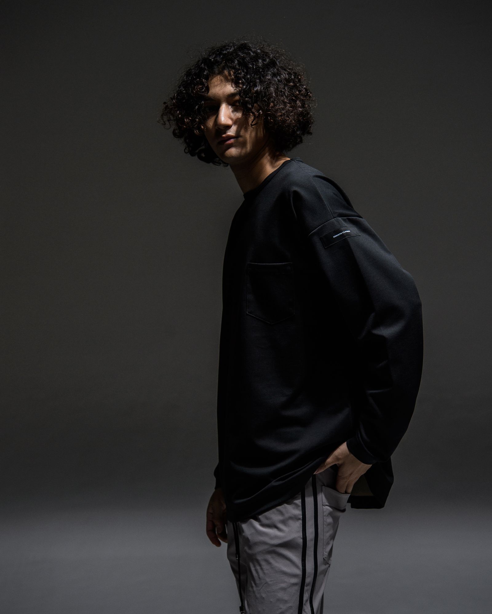 DOUBLE LOOSE POCKET LONG TEE / RC21-T-003 / ロングスリーブTシャツ