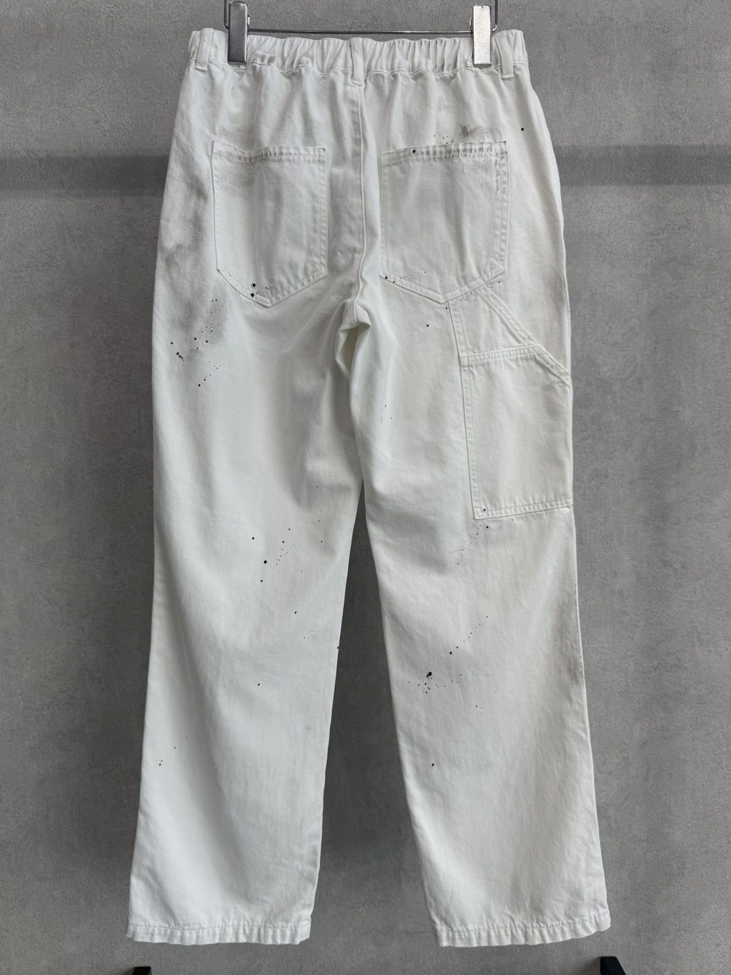 DOUBLE KNEE PT / RC39-ST-041 / ダブルニーワイドデニムパンツ / ホワイトユーズド
