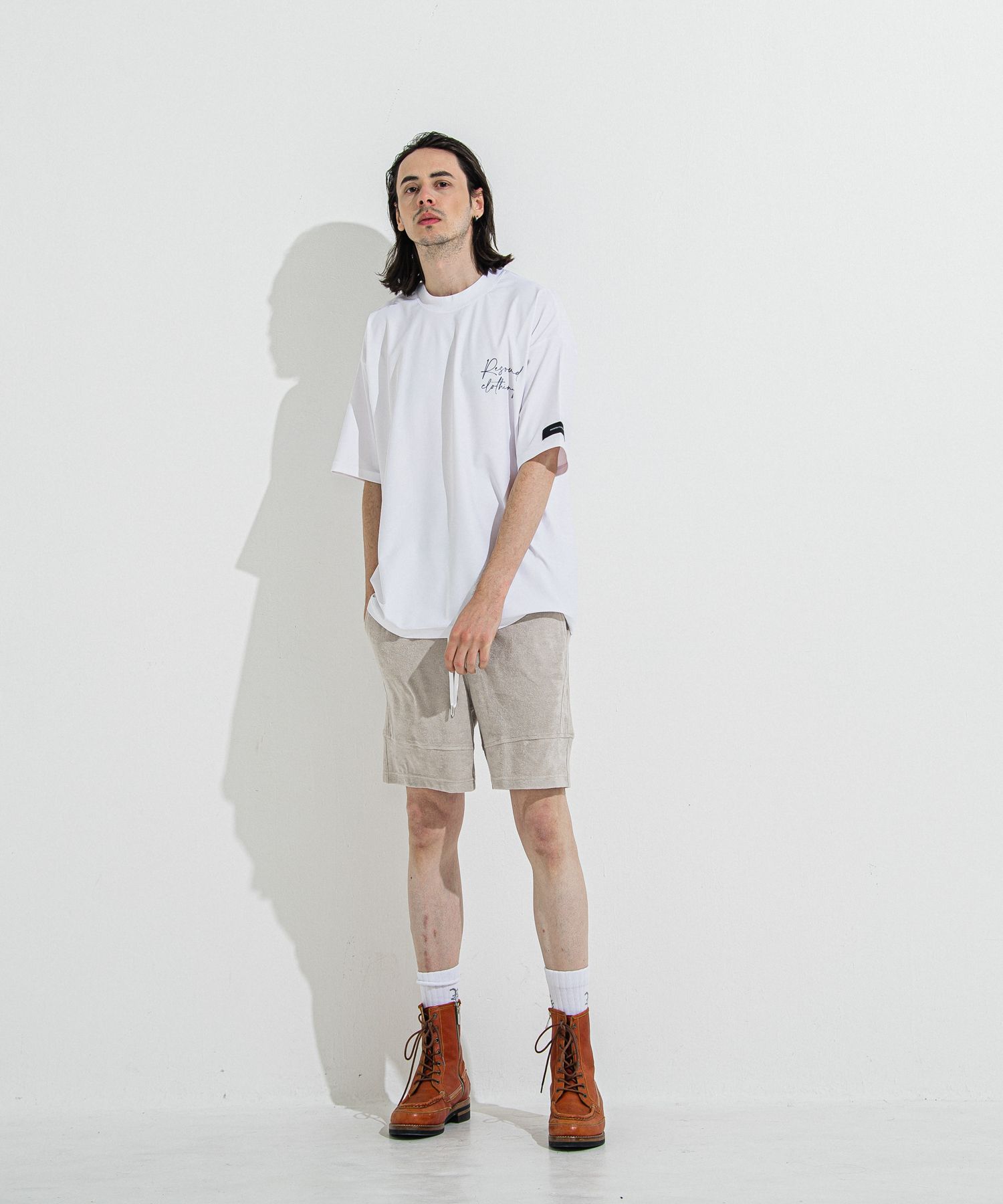TYLER PILE SHORTS / RC36-HP-001 / パイルラインショーツ / グレージュ