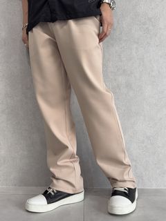 CHRIS EASY WIDE TUCK PANTS / RC37-ST-016WT / ワイドタックパンツ / ベージュ