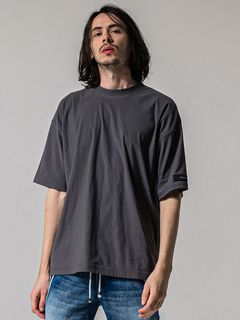 SIDE RC OVER TEE / RC39-T-004 / サイドロゴナイロンビッグTシャツ / グレー (4月上旬入荷予定)