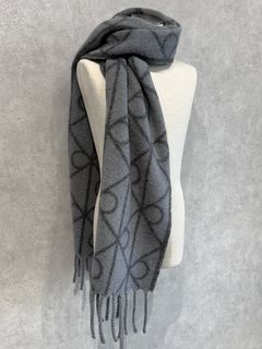 AOP BRUSHED HW SCARF / 4D8072G / N3Z(グレー)