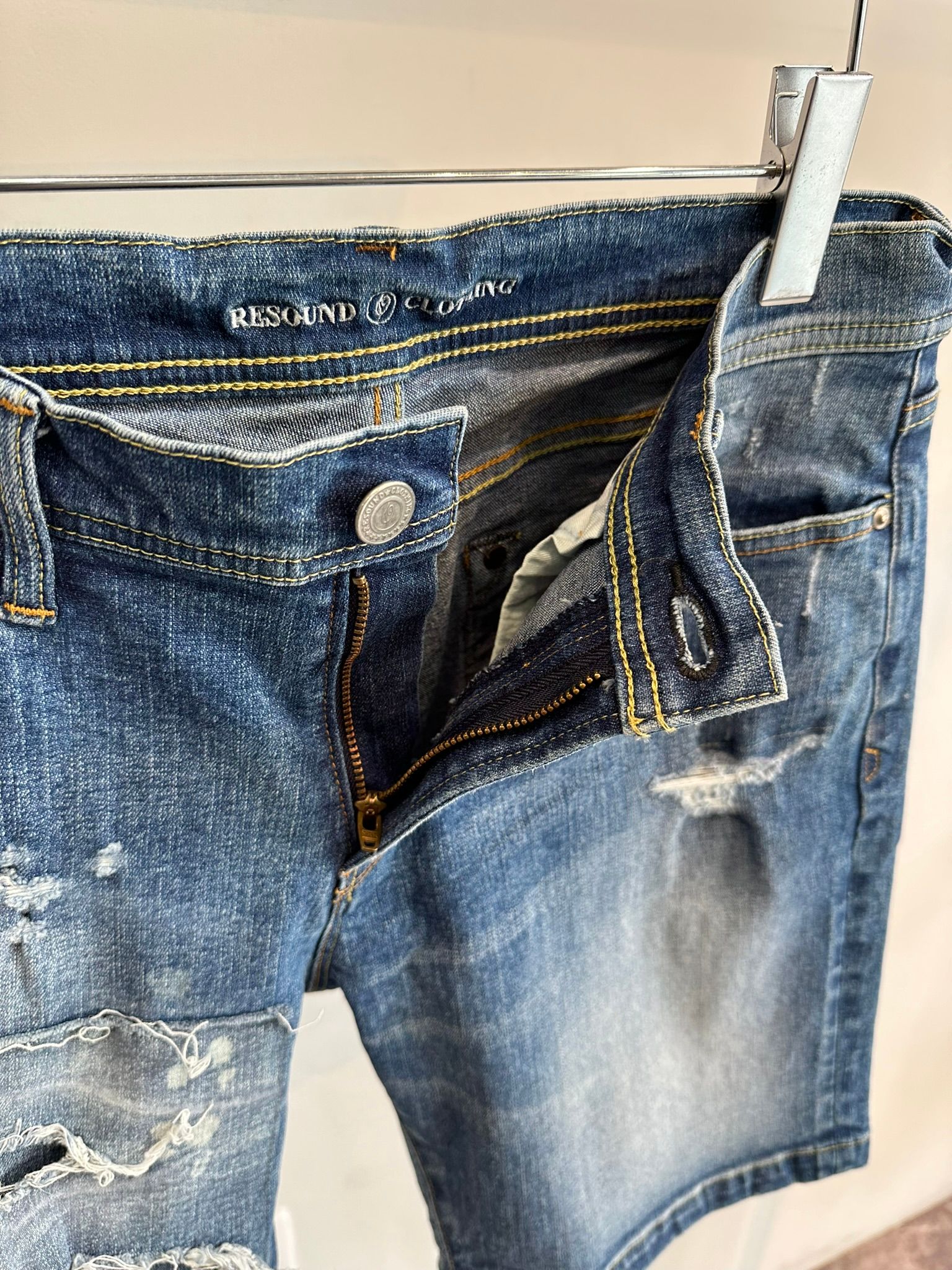 DENIM SHORTS / RC8-HP-013 / ストレッチデニムショーツ / インディゴC