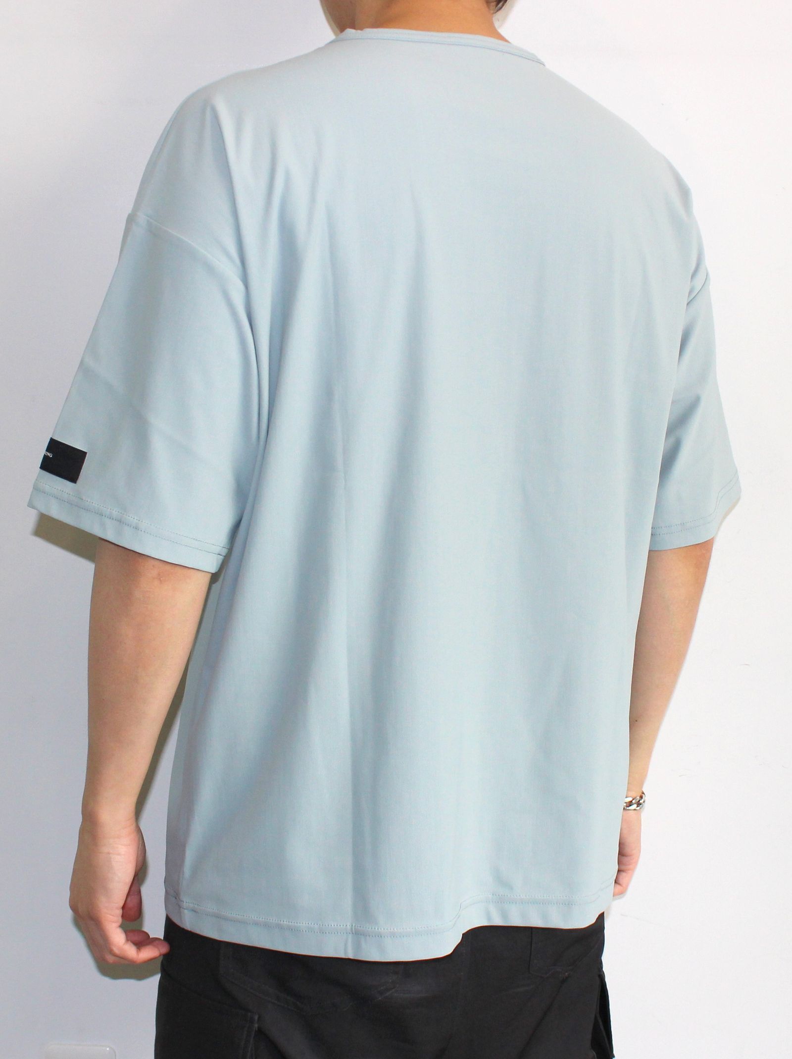 【LUKE別注】 NYLON OVER T / RC32-T-002LUKE / ナイロンビッグTシャツ / アクア
