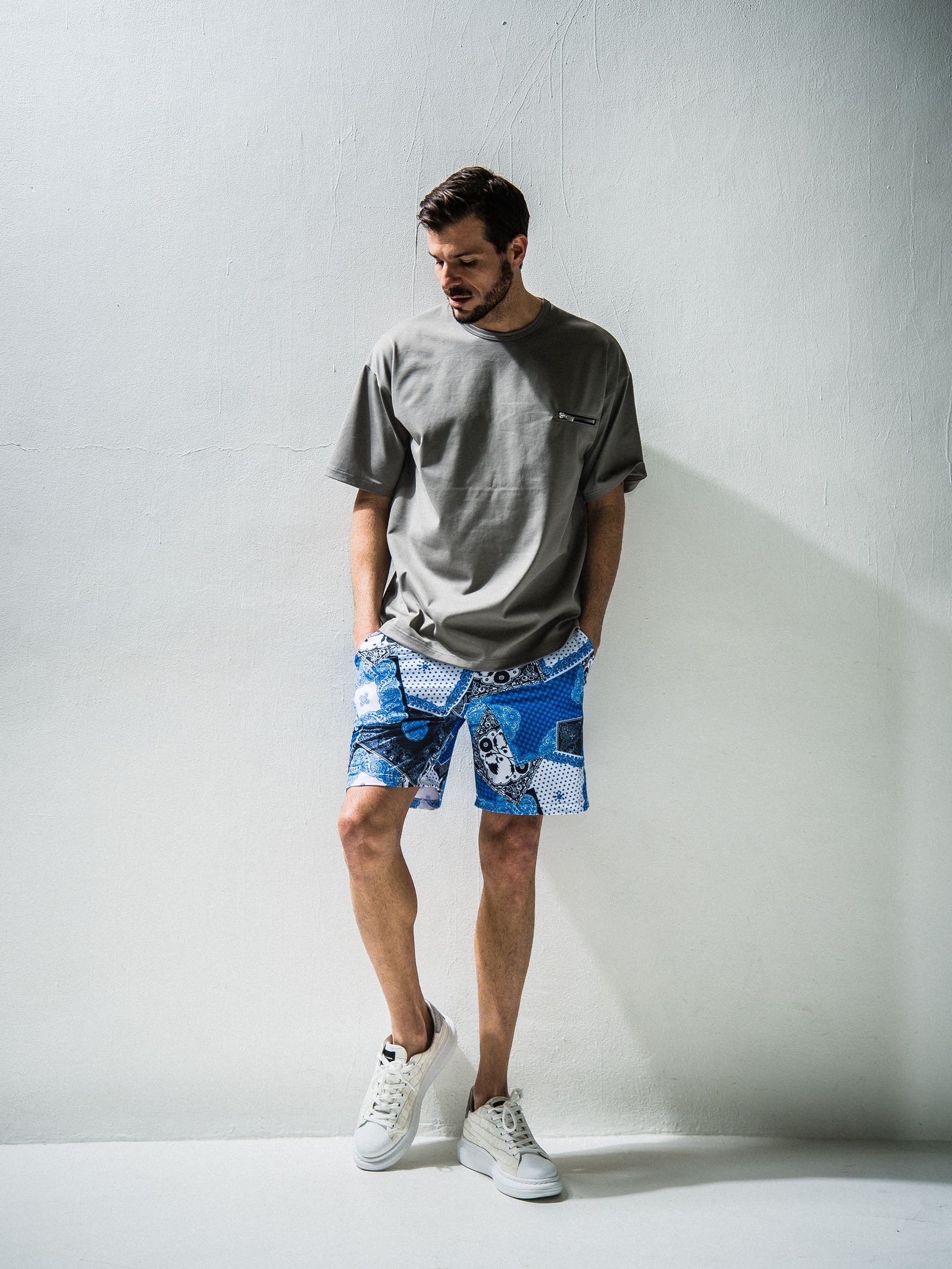 FASTENER POCKET LOOSE TEE / RC24-T-007 / ビッグTシャツ ※