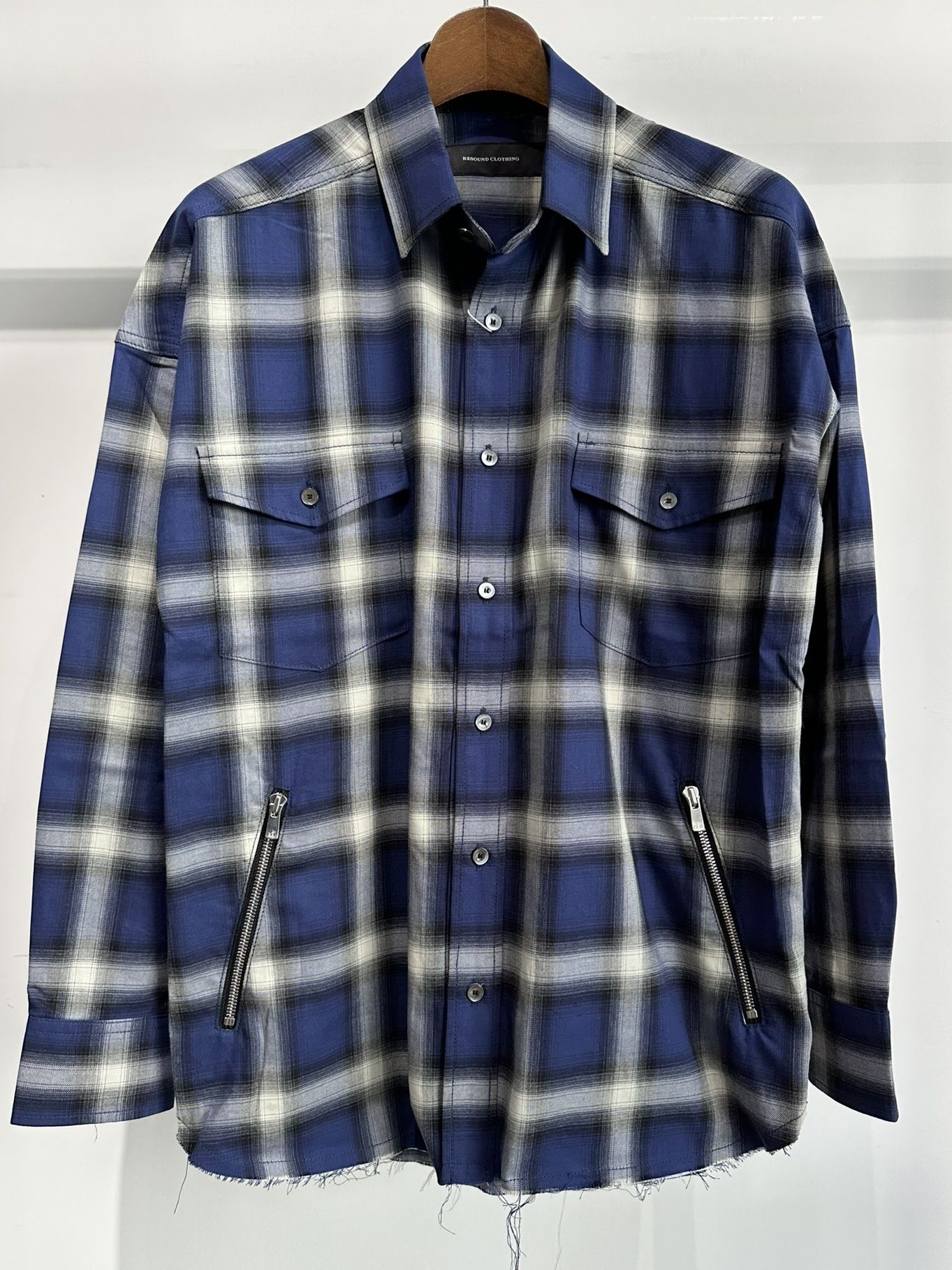 RESOUND CLOTHING - OVER GOWN CHECK SHIRTS / RC33-SH-003