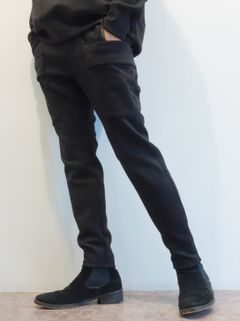 SUEDE JERSEY GR PT / OR1-ST-004 / スエードジャージギアカーゴパンツ / ブラック