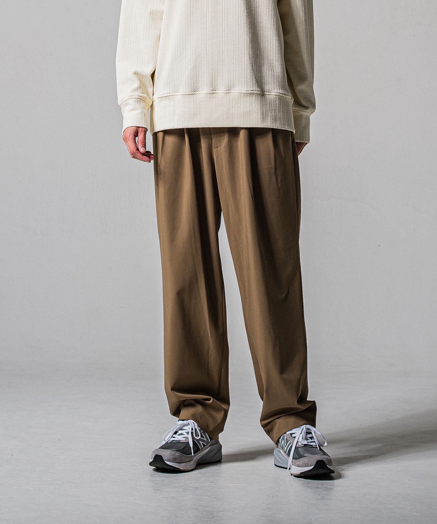 BEN PANTS / RC39-ST-038 / スーパーワイドパンツ / ベージュ (1月中旬入荷予定)