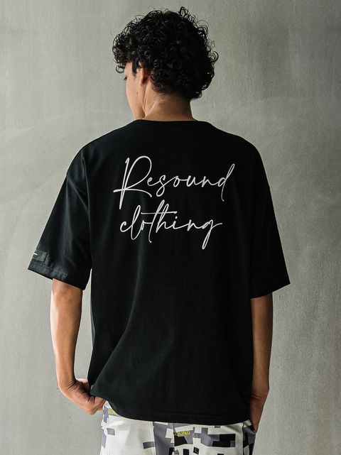 BD ICON LOOSE TEE / RC31-T-002 / バックプリントビッグTシャツ / ブラック