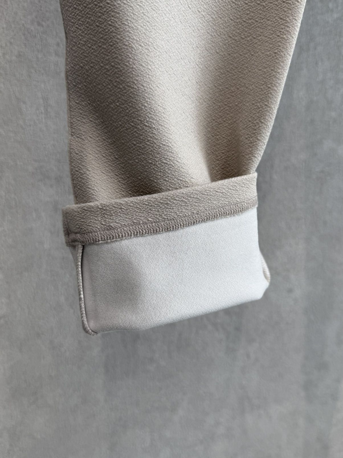 CHRIS EASY BLISTER TUCK PANTS / RC41-ST-016T / イージータックパンツ / ブリスターベージュ