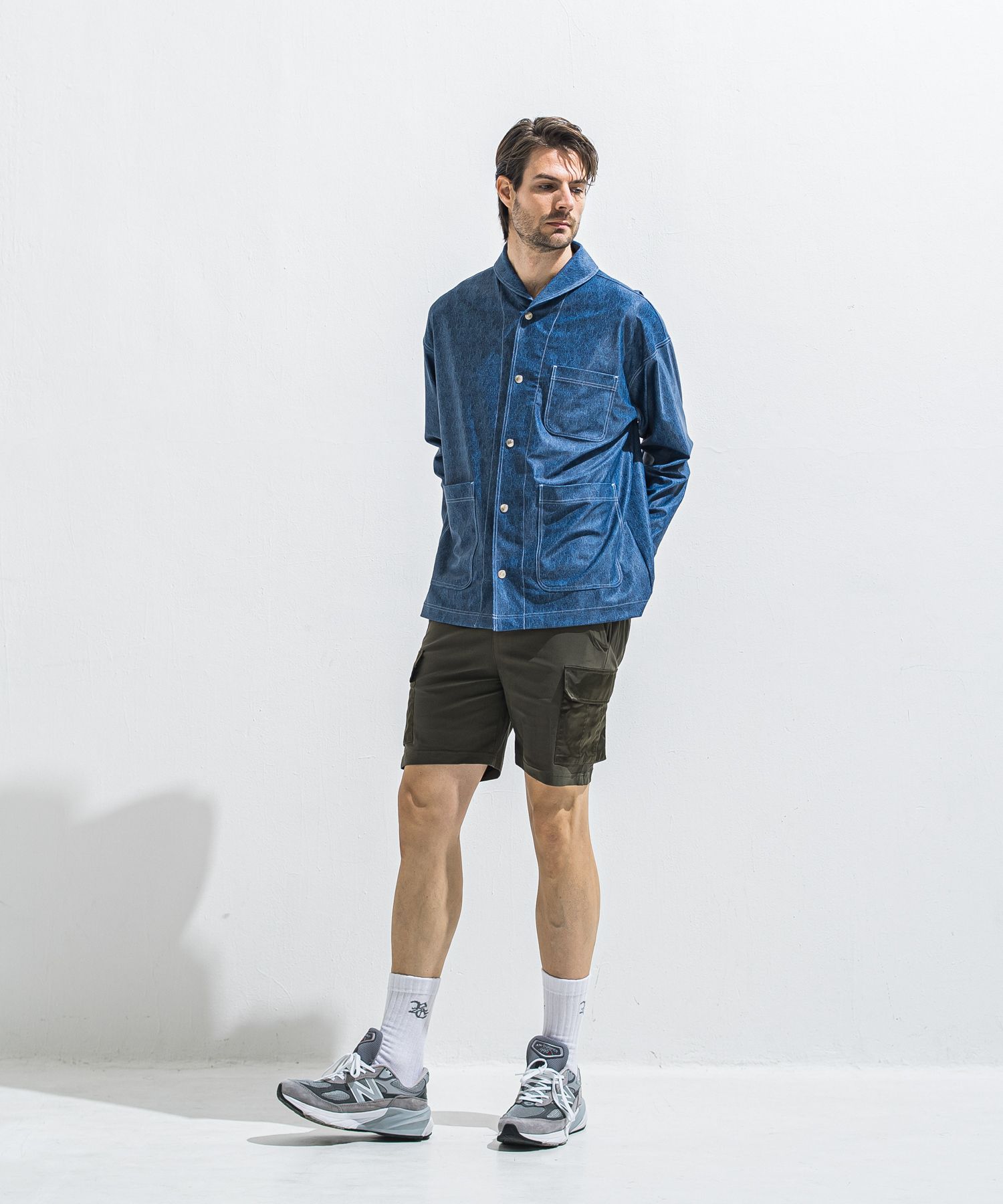 RUSH CAVER ALL / RC40-JK-002 / ラッシュガードカバーオール / ダークインディゴ (5月中旬入荷予定)