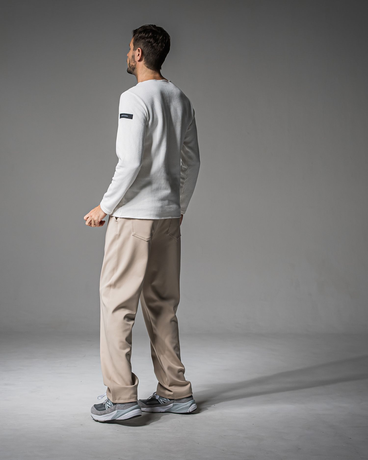 CHRIS EASY WIDE TUCK PANTS / RC37-ST-016WT / ワイドタックパンツ / ベージュ
