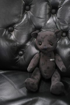 LEOPARD TEDDY BEAR(Sサイズ) / OR2-A-001 / テディベア / ブラックレオパード (6月中旬入荷予定)