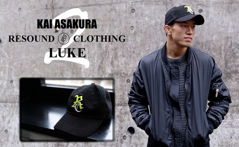 【『RIZIN』朝倉海】×【RESOUND CLOTHING】×【LUKE】のコラボ第2弾リリース!!