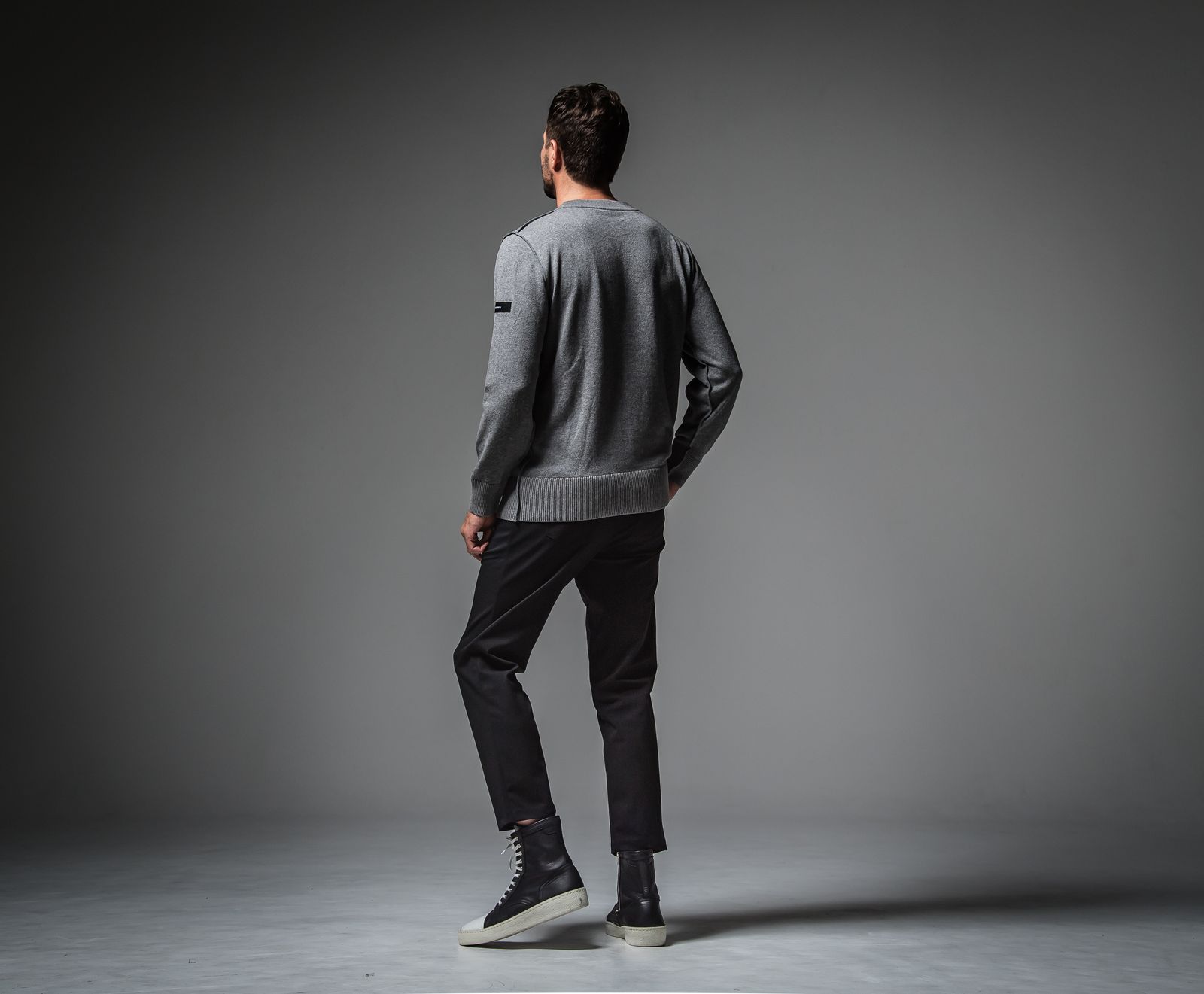 MARTIN 2TUCK PANTS / RC30-ST-035 / 2タックイージーパンツ / ブラック