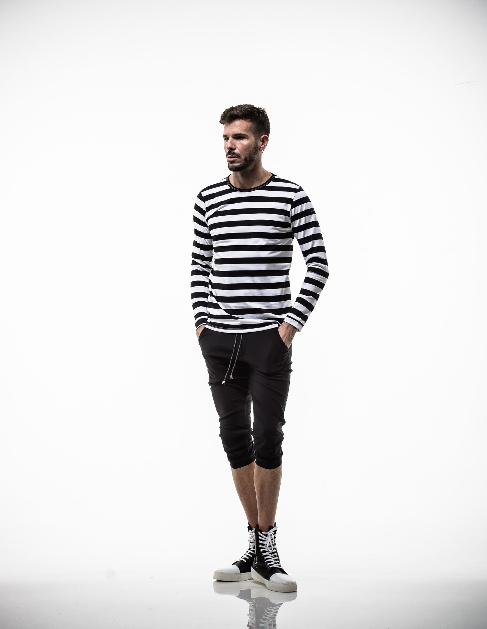 JERSEY LONG TEE / RC19-T-001 / ボーダーロングスリーブTシャツ