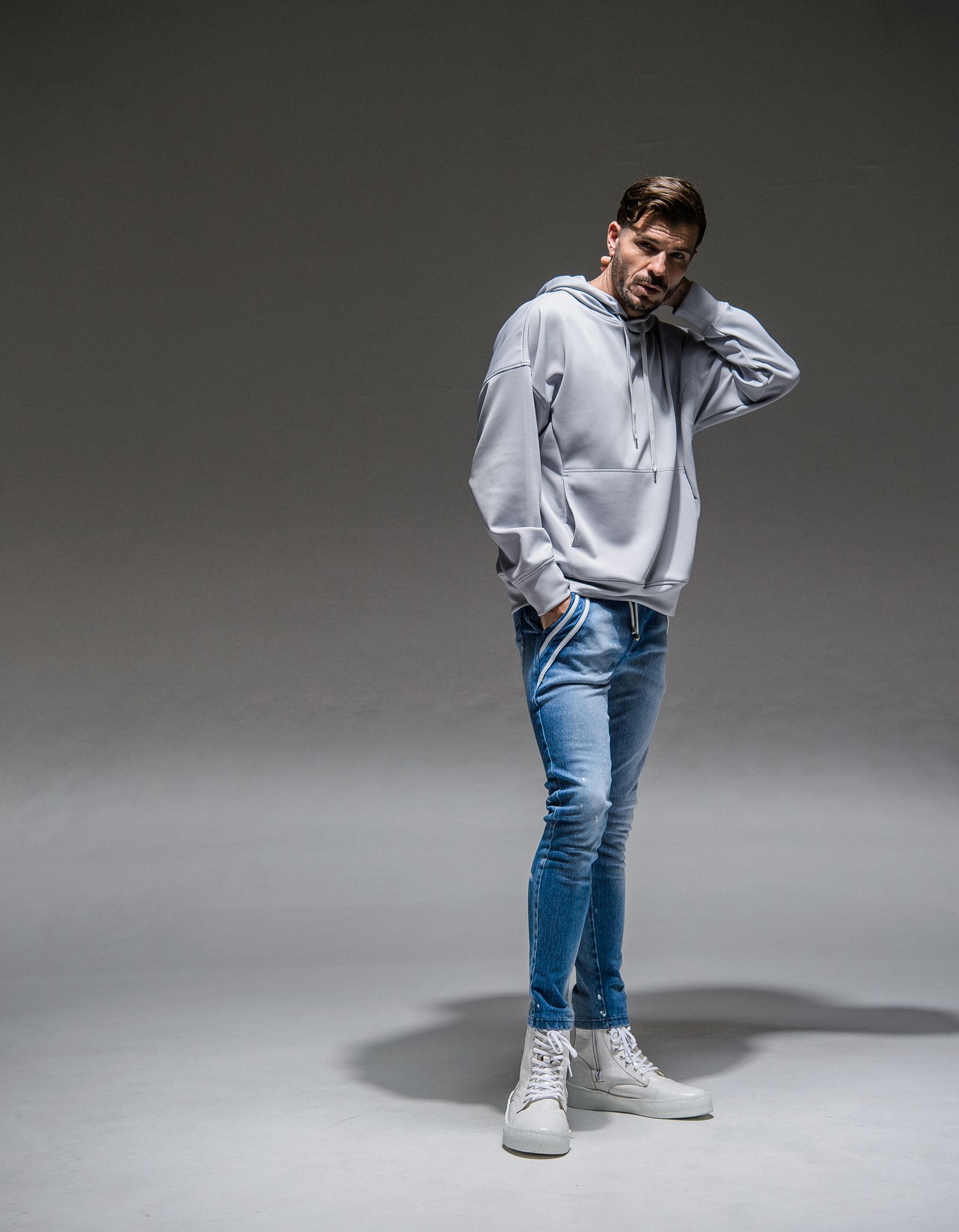 【※期間限定販売※】 ANTIBACTERIAL CTS LOOSE HOODIE / RC21-C-001 / バックプリントパーカー