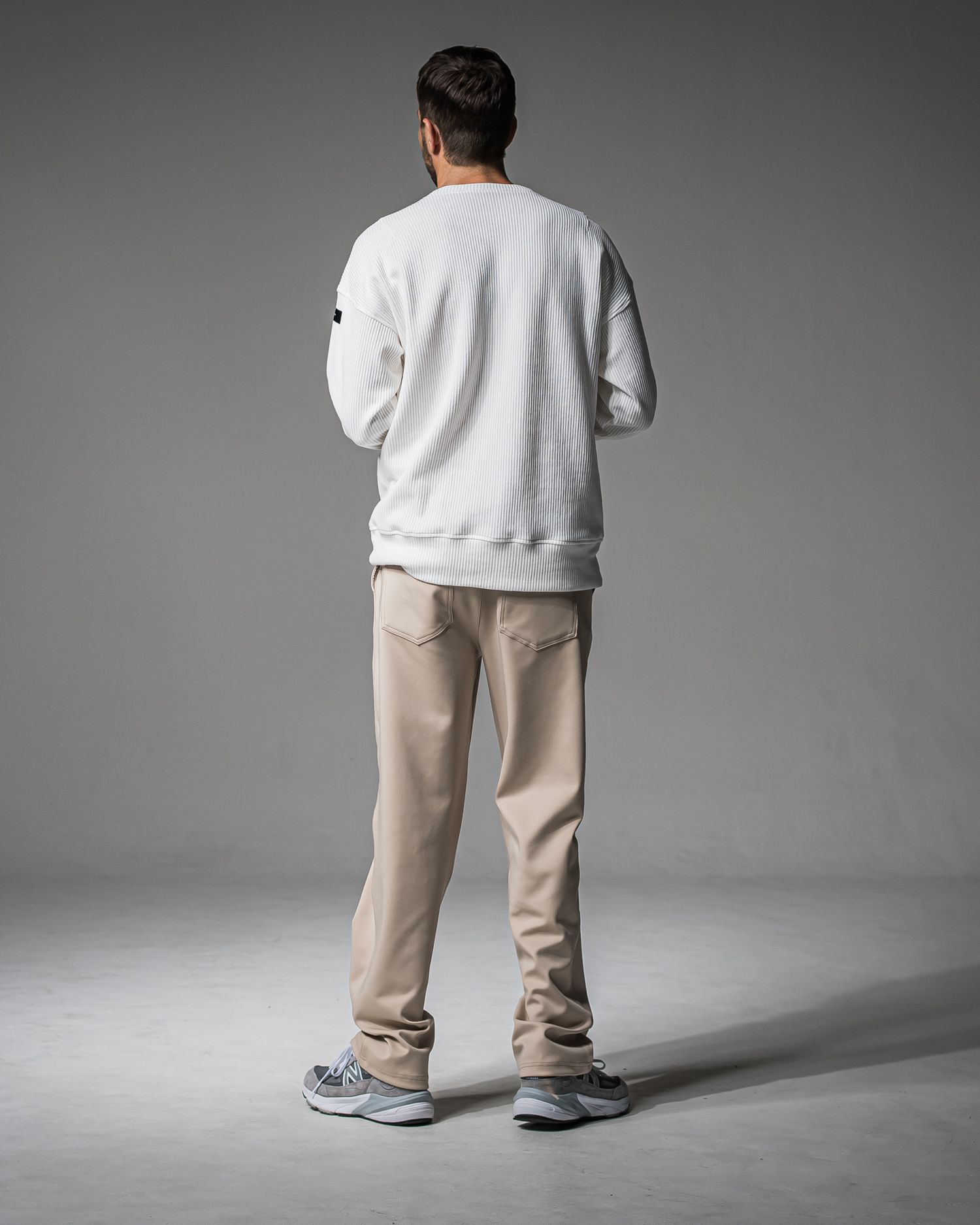 CHRIS EASY WIDE TUCK PANTS / RC37-ST-016WT / ワイドタックパンツ / ベージュ