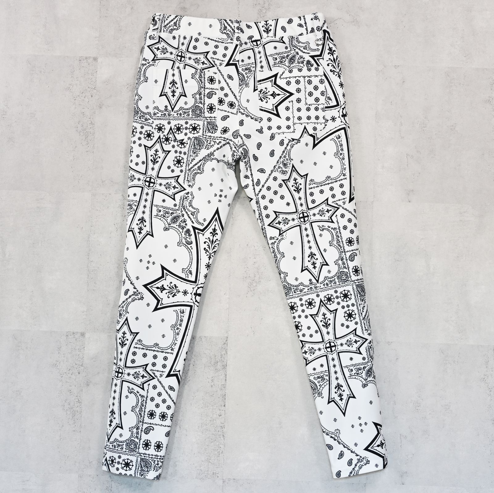 CHRIS EASY TUCK PANTS / RC42-ST-016T / イージータックパンツ / クロスホワイト (1月上旬入荷予定)