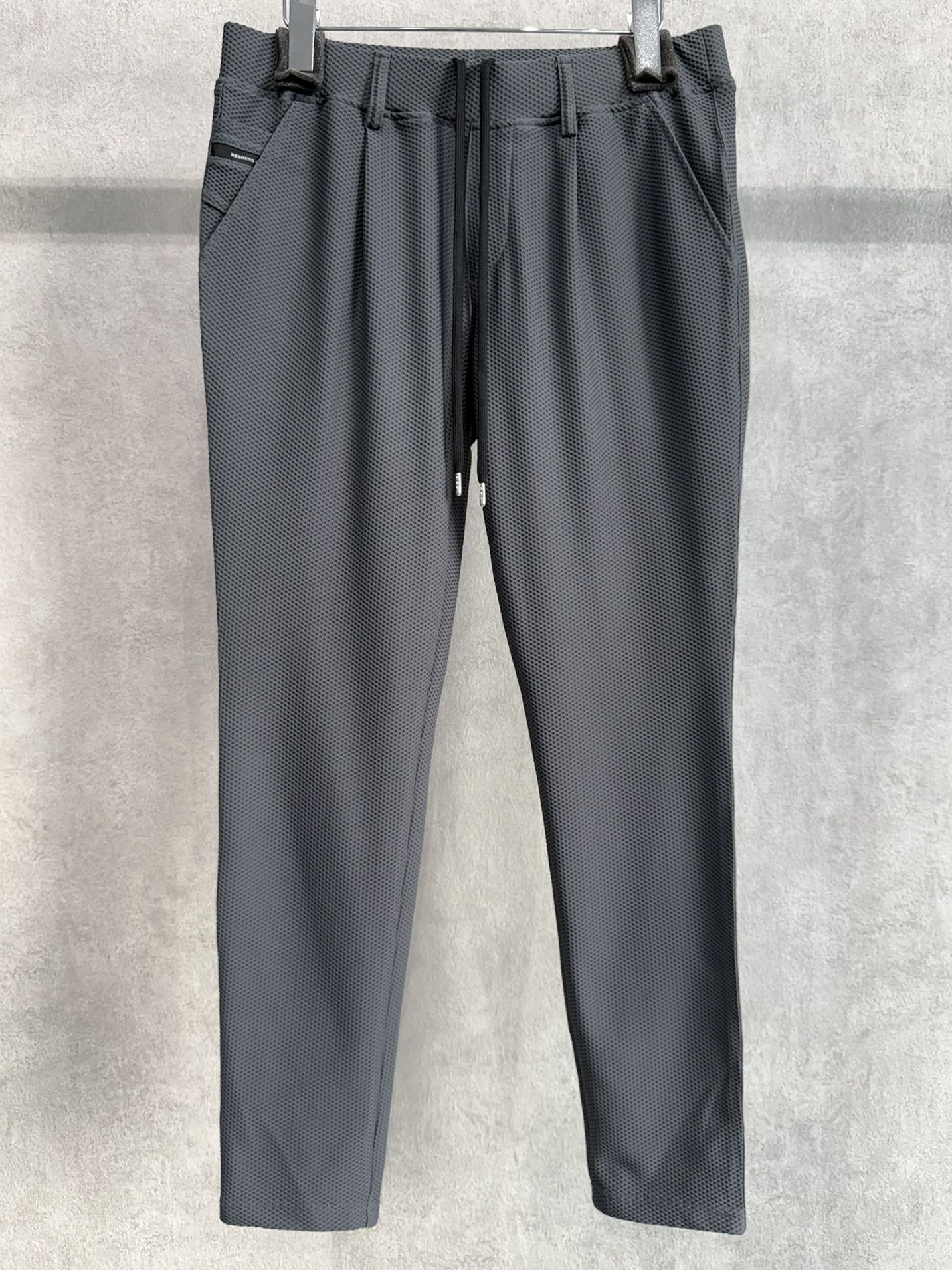 CHRIS EASY TUCK PANTS / RC40-ST-016T / イージータックパンツ / メッシュチャコール
