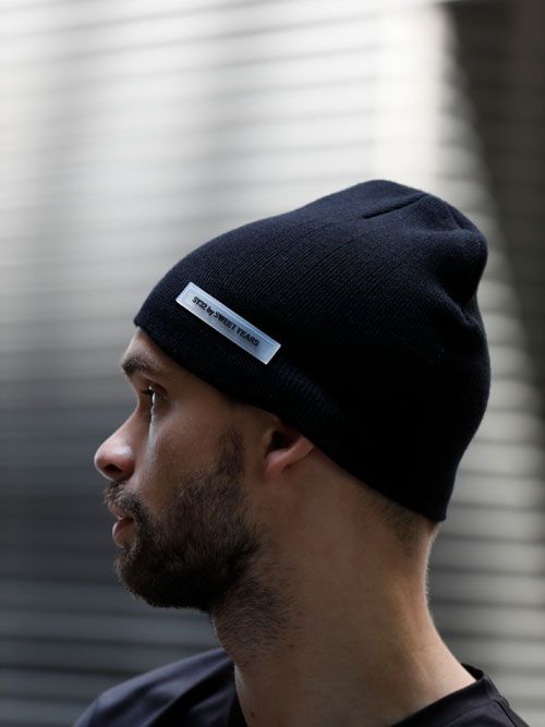 SILICON LOGO KNIT BEANIE / 11552 / ニットビーニーキャップ