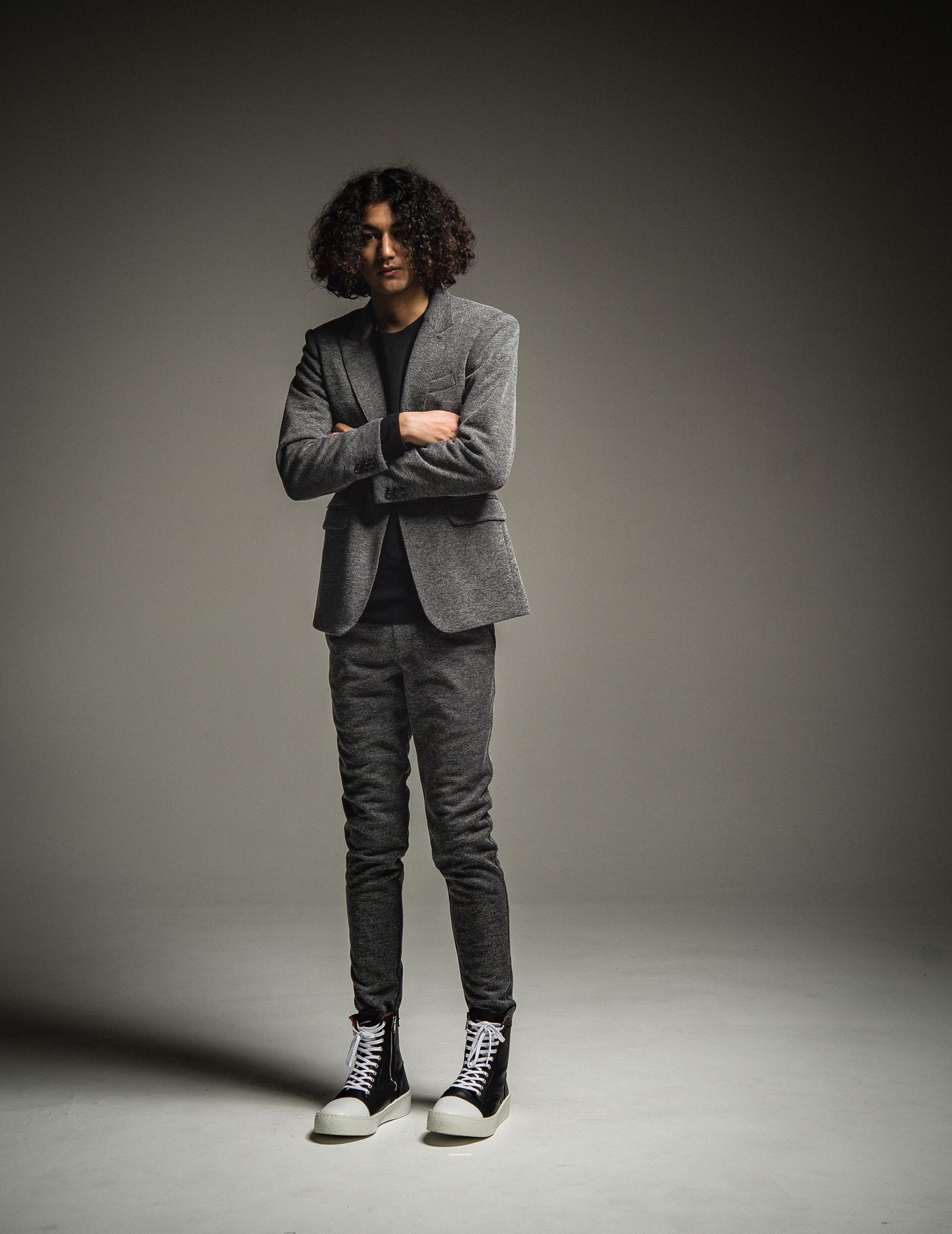 【※期間限定販売※】 TWEED JERSEY LUCILLE JACKET / RC22-JK-002 / テーラードジャケット