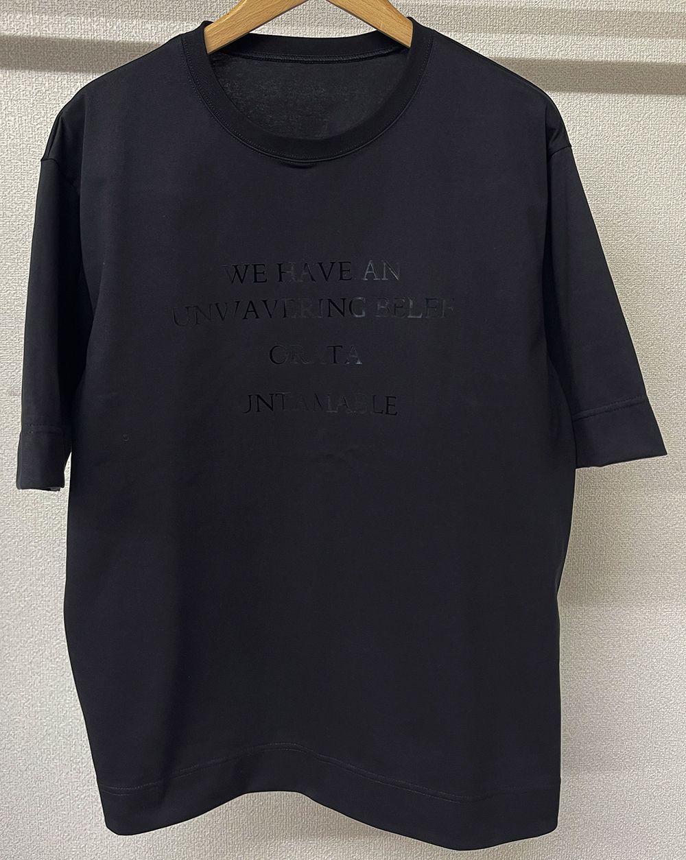 CONCEPT CREW T / OR2-T-005 / プリントTシャツ / ブラック