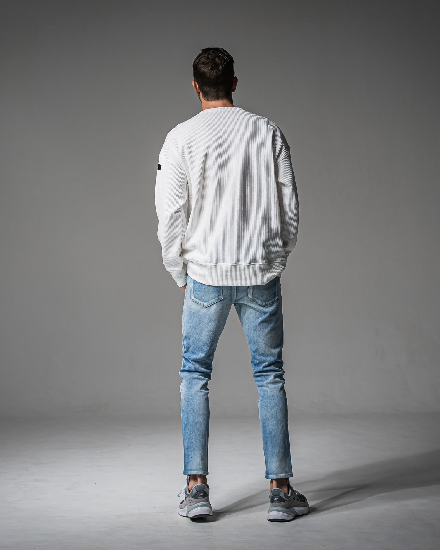 MICK DENIM JERSEY / RC37-ST-020 / デニムジャージテーパードパンツ / ライトインディゴ (9月上旬入荷予定)