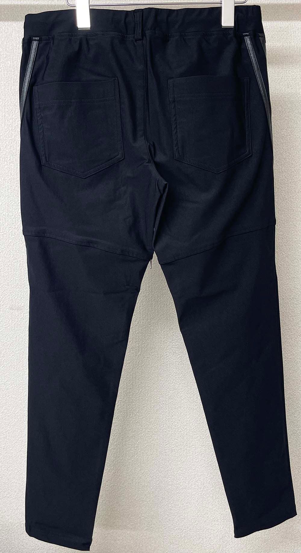TYLER HEAT LINE PANTS / RC26-ST-026H / 裏起毛イージーラインパンツ / ブラック