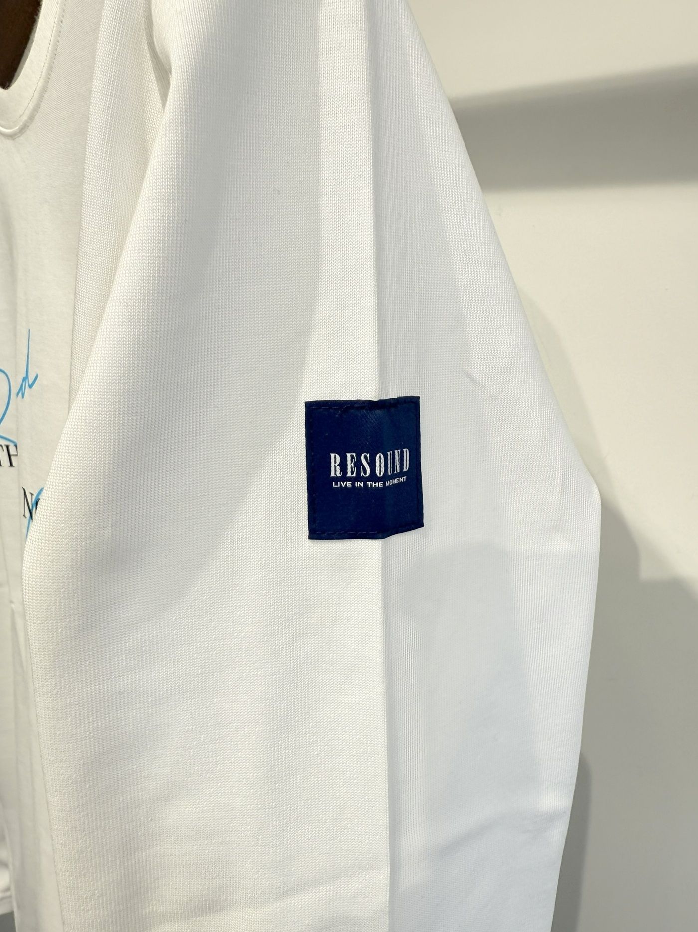 NSNF LONGSLEEVE TEE / RC35-T-009 / メッセージロゴ長袖Tシャツ / ホワイト