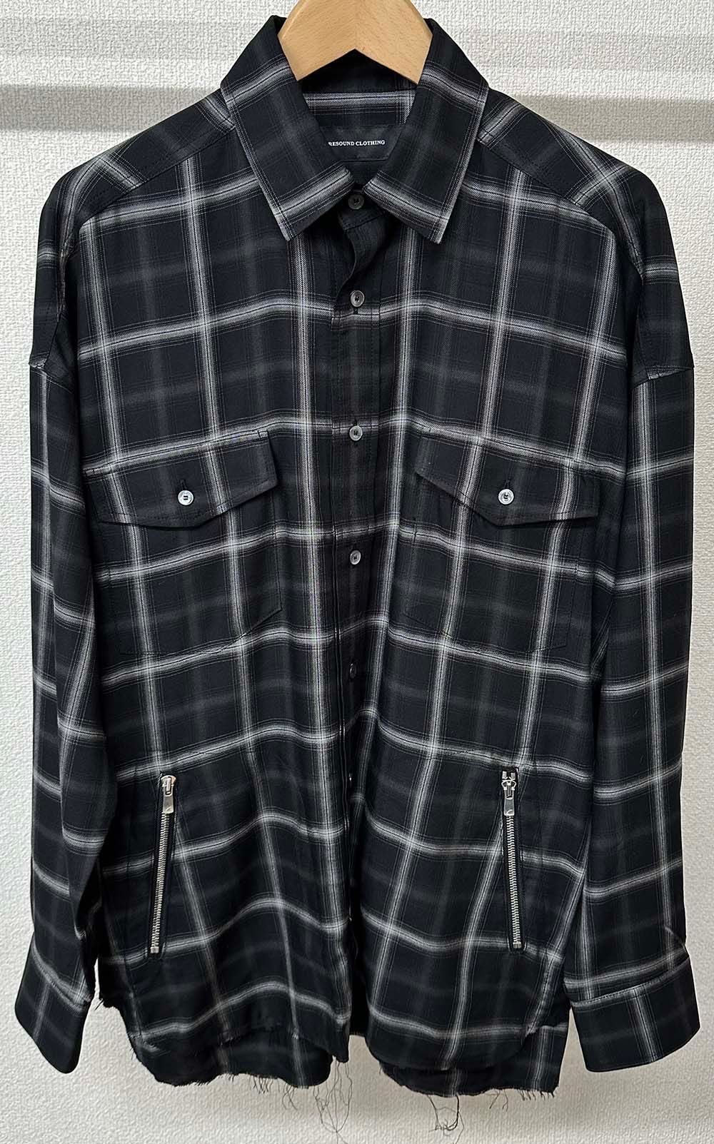 RESOUND CLOTHING - OVER GOWN CHECK SHIRTS / RC31-SH