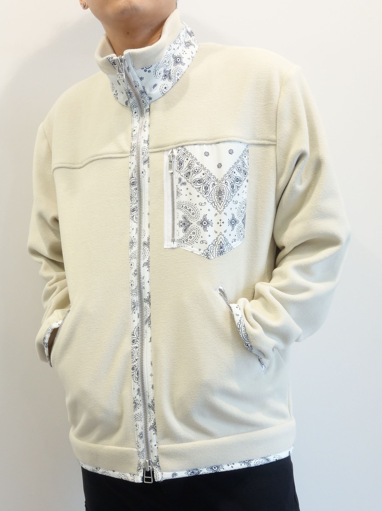 BOA FARM JACKET / RC25-JK-005 / バンダナボアジャケット / オフホワイト